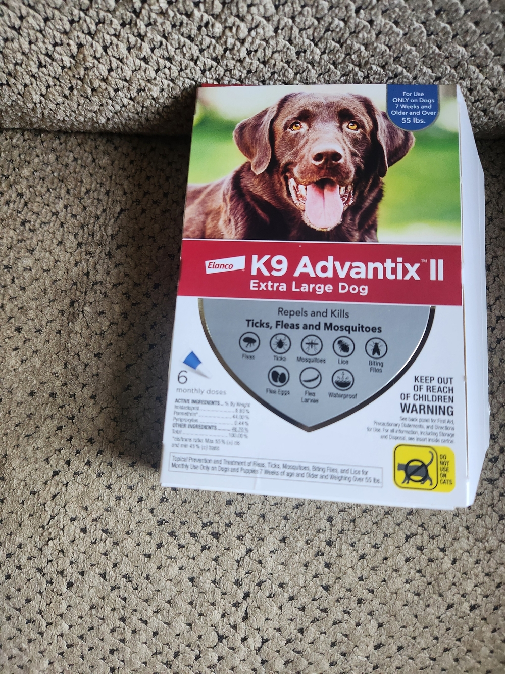 Elan K9 Advantix II Extra Large Dog